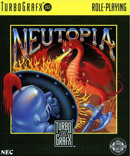 Neutopia (USA) Box Scan